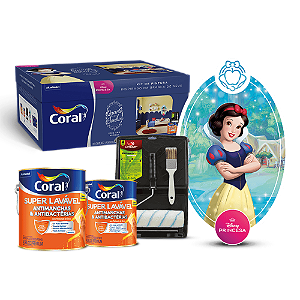 Kit De Pintura Branca De Neve 4,4L Coral