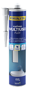 Adesivo Fixpro Multiuso 400G Cinza Fortaleza