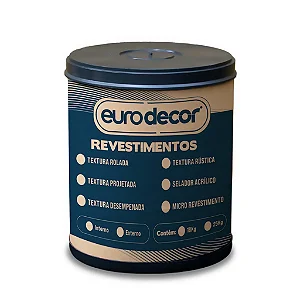 Textura Rolada Interno 25 Kg Branco Eurodecor