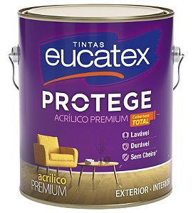 TINTA ACRILICA FOSCO 3,6L BRANCO PROTEGE PREMIUM EUCATEX