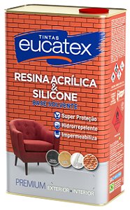 RESINA ACRILICA 5L BRILHANTE EUCATEX