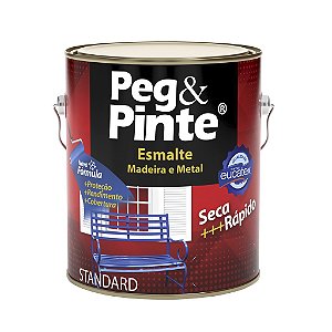 Esmalte Brilhante 3,6L Verde Folha Peg & Pinte Eucatex