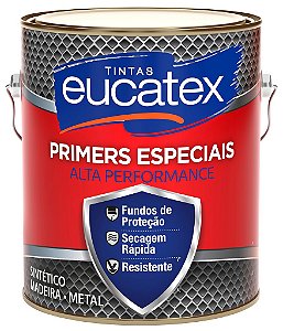Fundo Para Galvinizado 3,6L Branco Eucatex