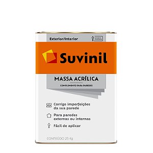 MASSA ACRILICA 25KG SUVINIL