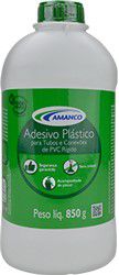ADESIVO PLASTICO P/ PVC 850G INCOLOR FRASCO AMANCO