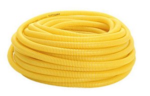 ELETRODUTO CORRUGADO FLEXIVEL 32MM X 25M AMARELO AMANCO