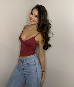 Blusa Pietra Cherry