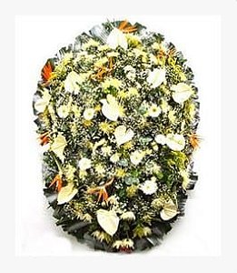 Coroa de Flores Extra Grande Homenagem 06