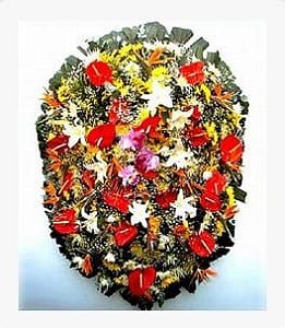 Coroa de Flores Extra Grande Homenagem 08