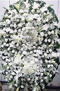 Coroa de Flores Extra Grande Luxo Homenagem