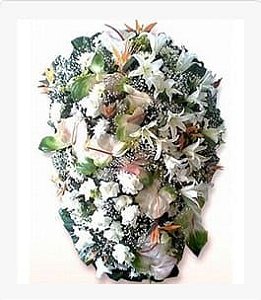 Coroa de Flores Extra Grande Luxo  Homenagem 11