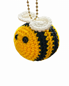 Abelha de crochê