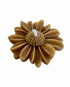 Vela artesanal com cera de abelha