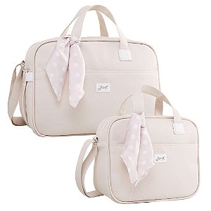 Mochila Maternidade Bebê Candy Bege - Just Baby - A maior Loja de