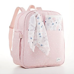 Mochila Maternidade Bunny Rosa