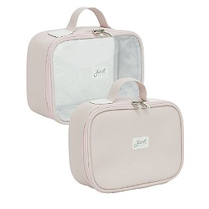 KIT MATERNIDADE NECESSAIRE CANDY BEGE