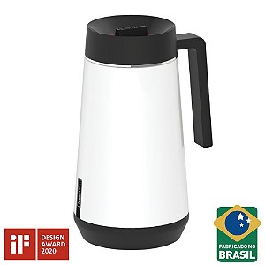 Bule Térmico Tramontina Exata em Aço Inox Branco 500 ml