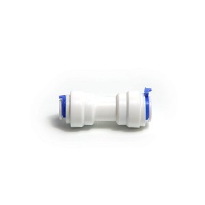 Redutor para tubo de água de 8mm para 1/4 pol branco