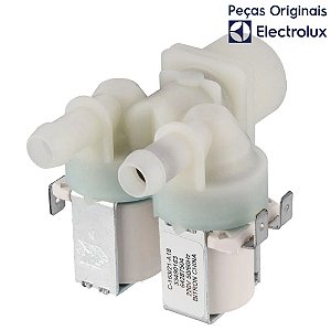 Válvula de água dupla 220V para Lavadoras Electrolux (64287504)