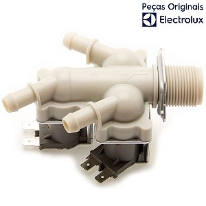 Válvula de água Fria 127V para Lavadora Secadora Electrolux (A07635401)