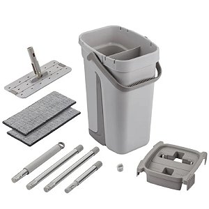 Menalux Mop Flat Lava e Seca com Refil Extra de Microfibra - A23217301