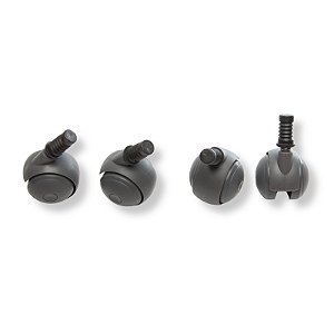 Electrolux Original Kit 4un Rodízio Rodinha Aspirador FLEXS FLEXN FLEXC