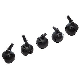 Electrolux Original 5un Rodízio Preto com Bucha para Aspirador de Pó