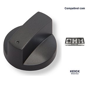 Manipulo individual para Fogão Cooktop Electrolux KE9DX - A26406901