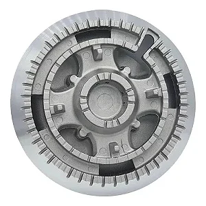 Coroa Queimador Tripla Chama Electrolux 60200548 para Cooktop e Fogão 56DAX 76DTX GC75U GT75X