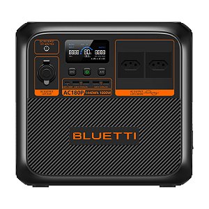 Bluetti AC180P 1800W 1440Wh 120V - Estação de Energia Portátil