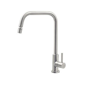 Torneira de Mesa em Aço Inox Tramontina Angolare - 94520020