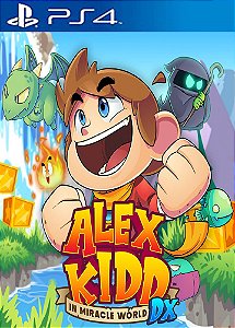 Alex Kidd in Miracle World DX PS4 midia digital