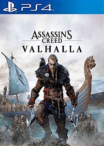 Assassin's Creed Valhalla PS4 midia digital