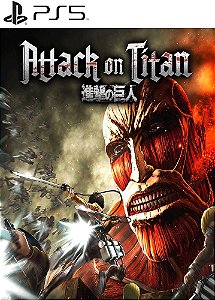 Attack on Titan PS5 MÍDIA DIGITAL PROMOÇÃO