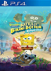Bob Esponja Calça Quadrada PS4 midia digital
