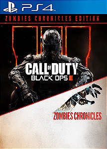 Call of Duty: Black Ops III - Edição Zombies Chronicles PS4 Mídia Digital
