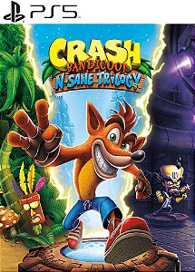 Crash Bandicoot N. Sane Trilogy PS5 midia digital
