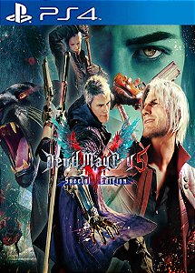 Devil May Cry 5 deluxe vergil PS4 Midia digital