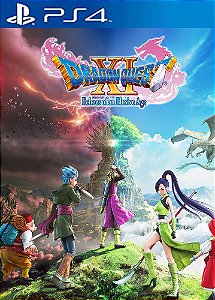 DRAGON QUEST XI - Digital Edition of Light PS4 Mídia Digital