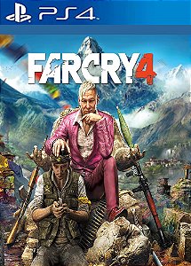 Far Cry 4 PS4 mídia digital