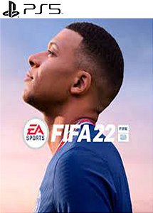 Fifa 22 PS5 mídia digital