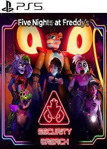 Five Nights at Freddy's: Security Breach PS5 midia digital