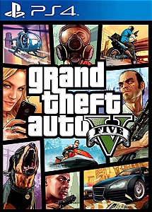 Grand Theft Auto V GTA V PS4 Midia Digital