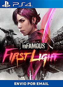 inFAMOUS First Light  PS4 midia digital