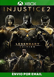 Injustice 2 Edição Lendária  Xbox One Mídia Digital