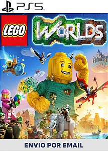 LEGO  Worlds PS5 Mídia Digital