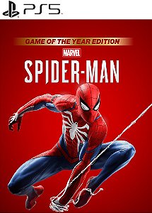 Marvel's Spider-Man: Game of the Year Edition PS5 midia digital