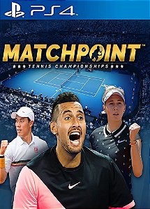 Matchpoint  Tennis Championships Ps4 Mídia Digital