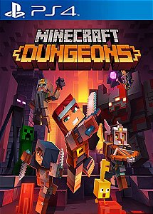 Minecraft Dungeons PS4 MÍDIA DIGITAL