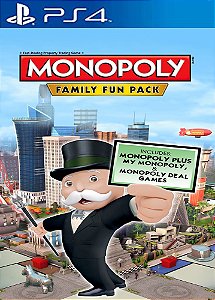 Monopoly Family Fun Pack PS4 MÍDIA DIGITAL